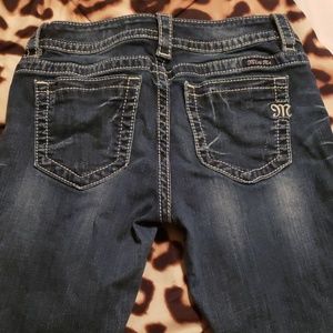 Miss Me Signature Cuffed Skinny Jean's Size 26